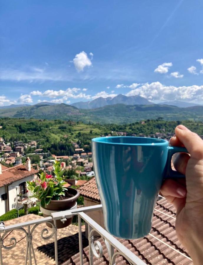 Piccola Dimora Accogliente E Molto Panoramica Villa Tagliacozzo Eksteriør billede